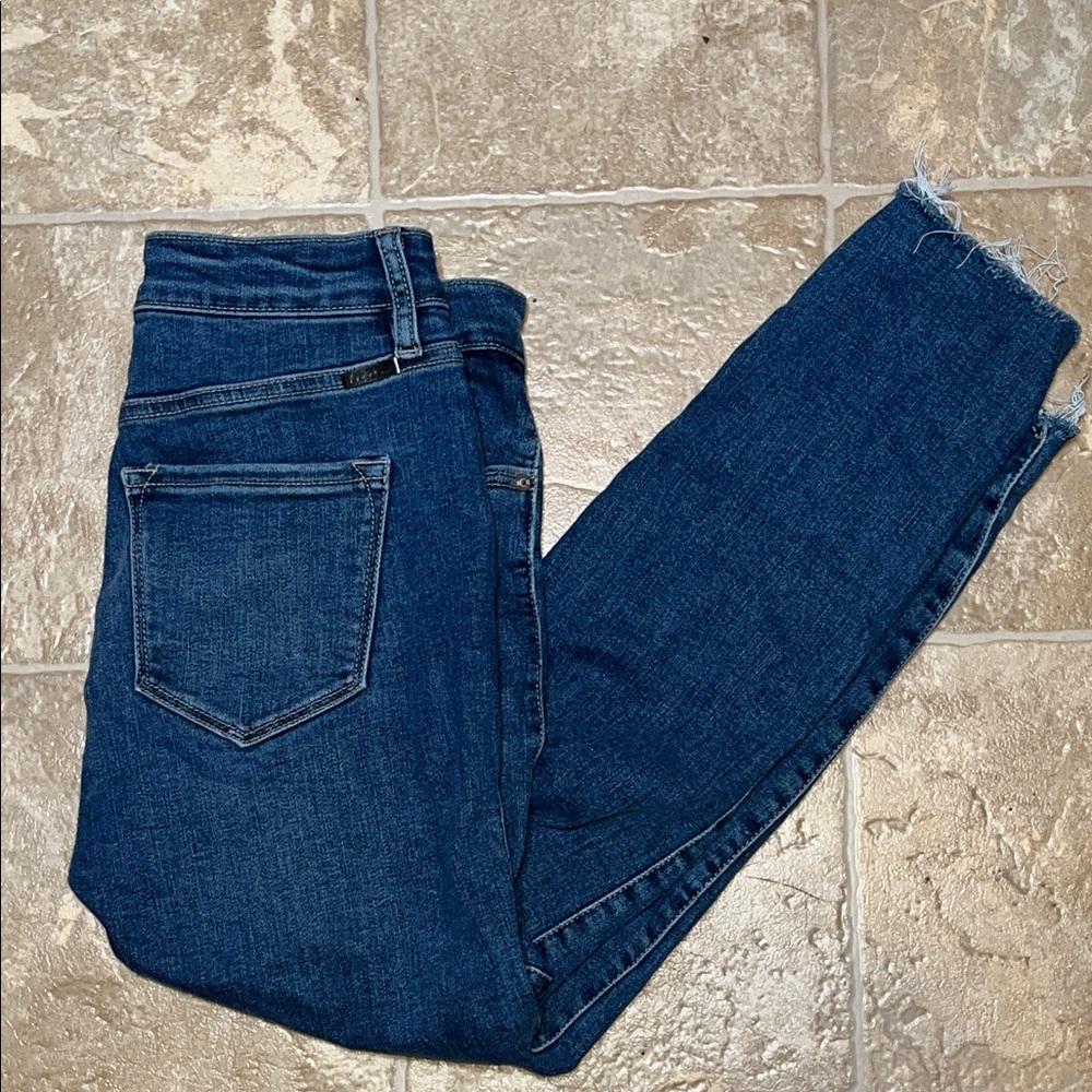 **Last chance!** KanCan Dark Blue Ankle Jeans